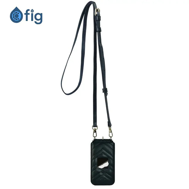 Fig Mini Genuine Leather Crossbody Case (with strap) BIG