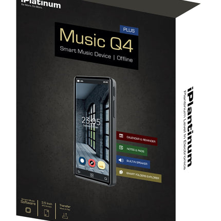 Samvix iPlatinum Q6 Kosher 32GB MP3 Player with Built-in Camera