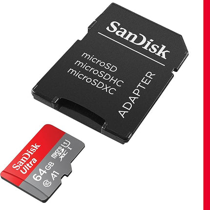 SanDisk Micro SD 64 Gb W Adopter