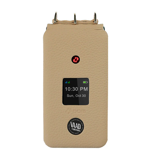 Pom Women Designer Leather Case  (Big)