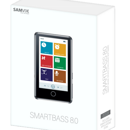 SAMVIX SMARTBASS 8.0 -  MP3 PLAYER - 32GB