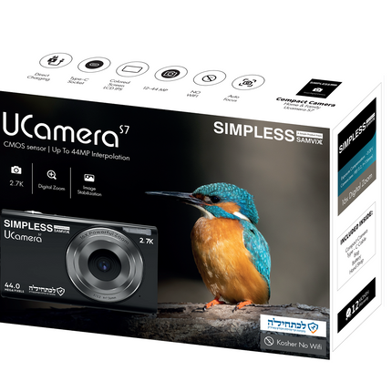 SAMVIX UCamera S7 DIGITAL CAMERA (With or without Video)